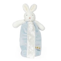 Bunnies By The Bay Blossom Bunny Bye Bye Buddy Blue, 11&quot; Baby Lovey Blanket - $398.23 MXN