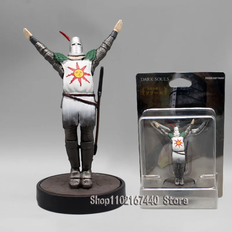 9cm Anime Sun Warrior Solaire Figurine Dark Souls Figure GK Solaire of Astora - £19.18 GBP+