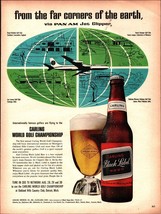 1964 CARLING Black Label Beer World Golf Championship Vintage Print Ad c1 - £20.70 GBP