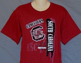 South Carolina Gamecocks T-Shirt Boys Size Medium 10-12 New Garnet Black Logo  - £11.52 GBP