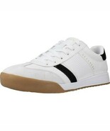 Skechers Men&#39;s 52321 Trainers White Leather Black Trim 11 Sneakers Casua... - $70.08 CAD