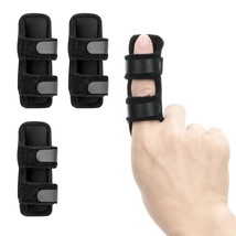 3 Pcs Trigger Finger Splints Finger Straightener Finger Support Finger Stabilize - £17.57 GBP