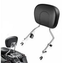 Detachable Sissy Bar Passenger Rear Backrest with Pad- CHROME - $71.00
