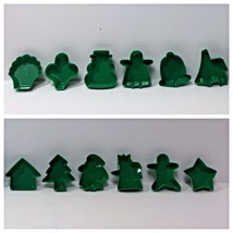 VTG 1985 Kaplan Aronson 01224 Interchangeable Rolling Christmas Cookie Cutters - £9.48 GBP