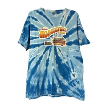 WAWA Hoagiefest 2011 Blue Tie Dye Short Sleeve T-Shirt Hippie Mens Size Large - £13.36 GBP