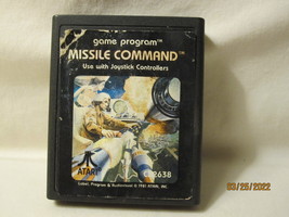 1981 Atari Video Game: Missile Command - model #CX2638 - £1.59 GBP