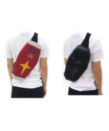 Gundam Body Bag RX-78-2 Shield Unique Shape Bag Red and black - $41.01 CAD