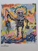 Jean-Michel Basquiat Signed - Black King Catch Scorpion - Ceritficate  - £55.15 GBP