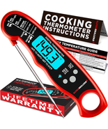 Alpha Grillers Instant Read Meat Thermometer for Cooking Grill and BBQ G... - $23.98