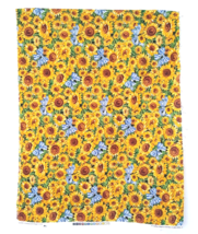 NEW 15x42&quot; Garden Collectibles Sunflowers Bows    Cotton Crafts Quilt Sewing - £4.35 GBP