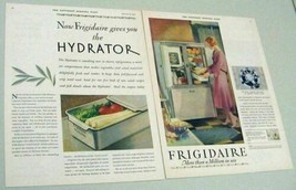 1930 Print Ad Frigidaire Refrigerators with Hydrators Made in Dayton,Ohio - $12.26
