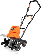 Neo-Tec 16 Inch 13.5 Amp Electric Corded Garden Tiller &amp; Cultivator, Rototiller - £145.75 GBP