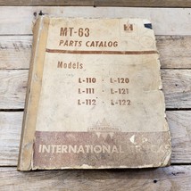 1951-1953 International Truck Parts Catalog / Orig. Ih MT-63 Book L-110 Thru 122 - £66.56 GBP