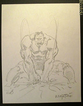 Val Mayerik : Fame 70,S Marvel Comics Artist (The Hulk) Orig,Pencil Sketch Art - £311.38 GBP