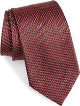 Ermenegildo Zegna Red Silk Tie - £123.90 GBP