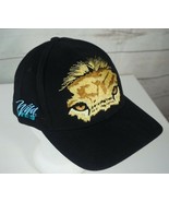 San Diego Zoo Lion Wild Eyes Black Hat Cap - £11.75 GBP