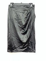 City Studio Black Satin Pencil Side-Slit Skirt Size 7 NWOT - $19.95