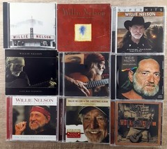 Willie Nelson CD Lot of 9 Milk Cow Blues Christmas Face Of A Fighter Las... - $19.79