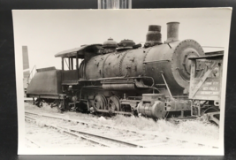Commonwealth Edison Co Railroad #5 or #6 0-6-0 Locomotive Train Photo El... - $9.49