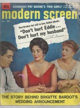 Modern Screen Magazine Dec, 1858 Eddie Fisher, Liz Taylor &amp; Debbie Cover Fair - £2.79 GBP