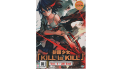 Anime DVD Kill La Kill Vol.1-25 End English Dubbed  - £26.56 GBP