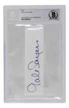 Gale Sayers Chicago Bears Slabbed Signature Coupe Bas - $87.29