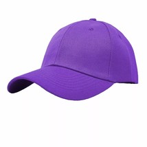 Plain Baseball Caps Adjustable Solid Blank Hat PoloStyle Curved Visor Ca... - $9.99