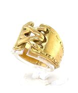Authenticity Guarantee

Hermes 18k Yellow Gold Corset Stitch Ring Size 6... - $5,410.39