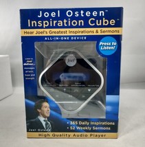 Joel Osteen Inspiration Audio Cube With Sermons and Affirmations New In ... - £19.09 GBP