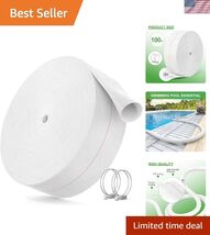 Fire Hose, 2 Inch Backwash Hose 100ft, Heavy Duty Discharge Hose for Swi... - $95.61