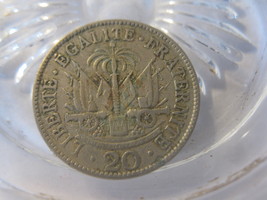 (FC-986) 1907 Haiti: 20 Centimes - $5.00