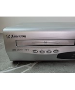 Emerson DVD VCR Combo Player EWD2203 Silver No Remote Tested - £29.74 GBP