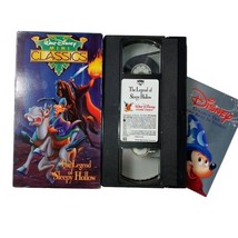 The Legend of Sleepy Hollow 1993 VHS Movie Disney Animated Rated NR - £2.35 GBP