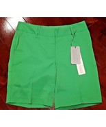 ANNIKA Cutter &amp; Buck DRYTEC Golf Bermudas SHORTS Breathable GREEN ( 0 ) - $94.69 CAD