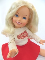 Vintage Tomy Cheerleader Kimberly Doll 17" 1983 Like Hasbro My Beautiful Doll  - £17.28 GBP
