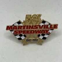 1997 Martinsville Speedway Virginia NASCAR Race Racing Enamel Lapel Hat Pin - £6.23 GBP