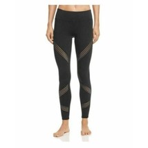 Alo Yoga Multi Leggings Black Mesh Inset Yoga Pants SZ XXS New - $119.20