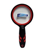 Lighted Led Magnifying Glass Red - $11.95