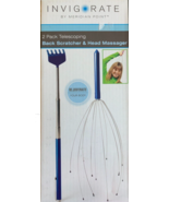 Meridian Point - 2 Pack Telescoping Back Scratcher &amp; Head Massager - $13.54 CAD