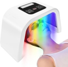 NEW 7 Color LED Red Light Therapy Lamp Device For Facial Skin Mask - £39.86 GBP