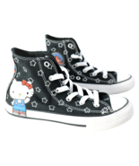 Size 11 Converse Hello Kitty All Star  Sneakers Black Youth - $1,002.10 MXN