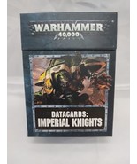 Warhammer 40k Imperial Knights 8th Edition Datacards - $16.09 CAD