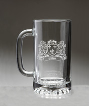 Gillen Irish Coat of Arms Beer Mug with Lions - $28.00