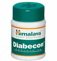 2 X Diabecon Himalaya Herbal 60 tabs Officially Longer EXP FREE SHIPPING - £15.98 GBP