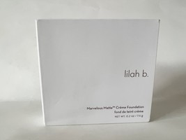 Lilah B Marvelous Matte Creme Foundation 0.2oz Shade &quot;B Classic&quot; Sealed  - £46.62 GBP