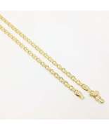 18k Gold Filled 4mm Thickness Mariner Chain Necklace - £16.96 GBP+