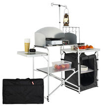 VEVOR Camping Kitchen Table, Folding Cooking Table, Storage Carrying Bag... - €64,45 EUR