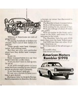 1969 American Motors Rambler 128 HP Advertisement Automobilia Gingerbrea... - $41.13 CAD