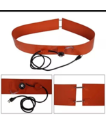 110V 250mm 1140mm Temperature Control Oil Drum Heater Rubber Silicone He... - $47.59 CAD