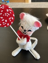 Annalee Valentines Mouse Lollie Love 6" Hearts Lollie Pop 2012 NWT - $22.79